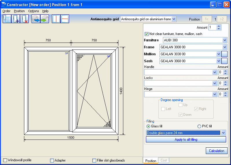 The complete solution for the manufacturer of PVC Windows and Doors